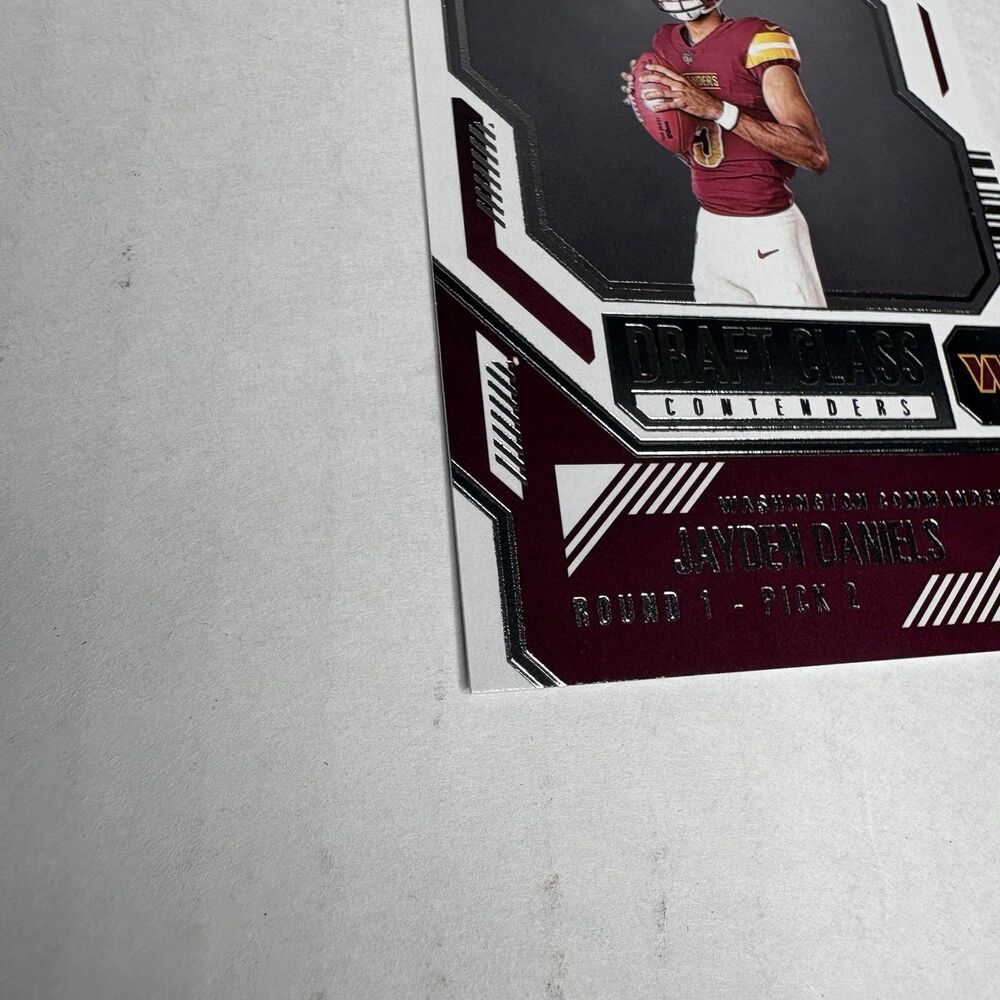 2024 Panini Contenders - Jayden Daniels Draft Class Rookie Card - #2 RC - Picture 2 of 6